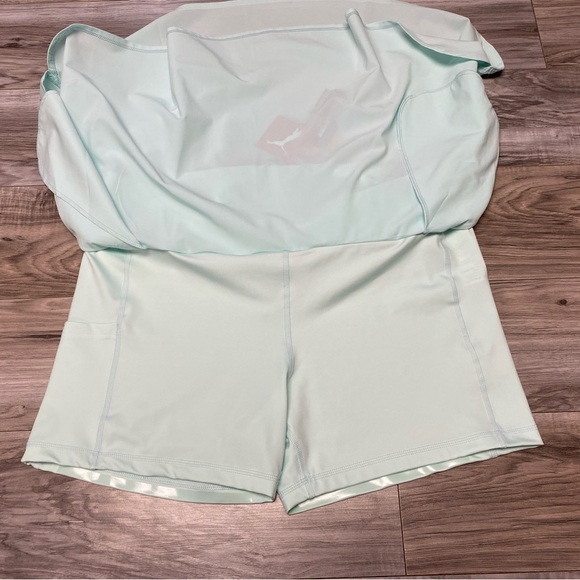 PUMA PWRSHAPE Women’s Skort Size XL Golf Stretch Summer Skirt Soothing Sea NEW - Picture 7 of 11